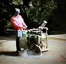 earl, spark, boland, cutting, concrete