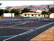 School yard basketball